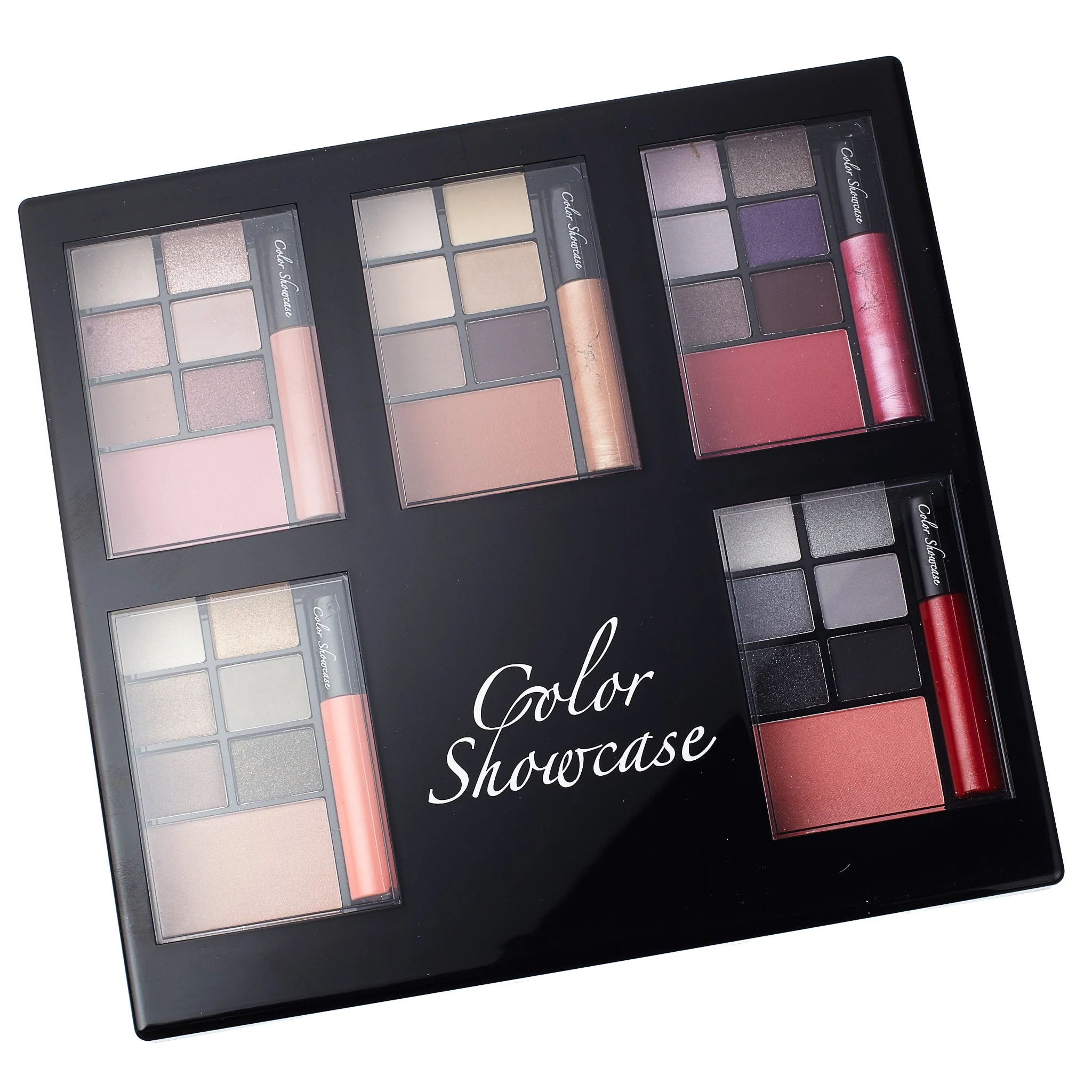 Color Show Case Travel Make Up Compact Set Pallet