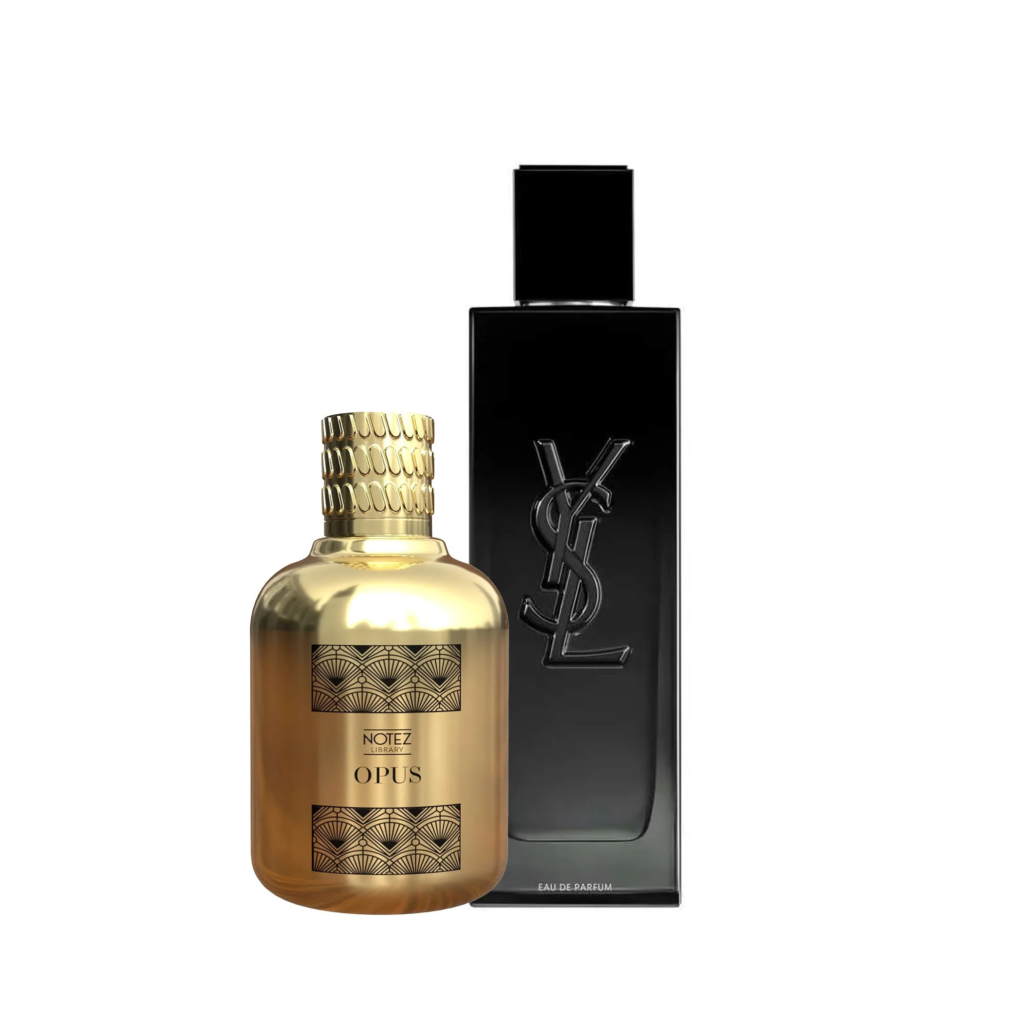 Opus by NOTEZ and Myslf by Yves Saint Laurent