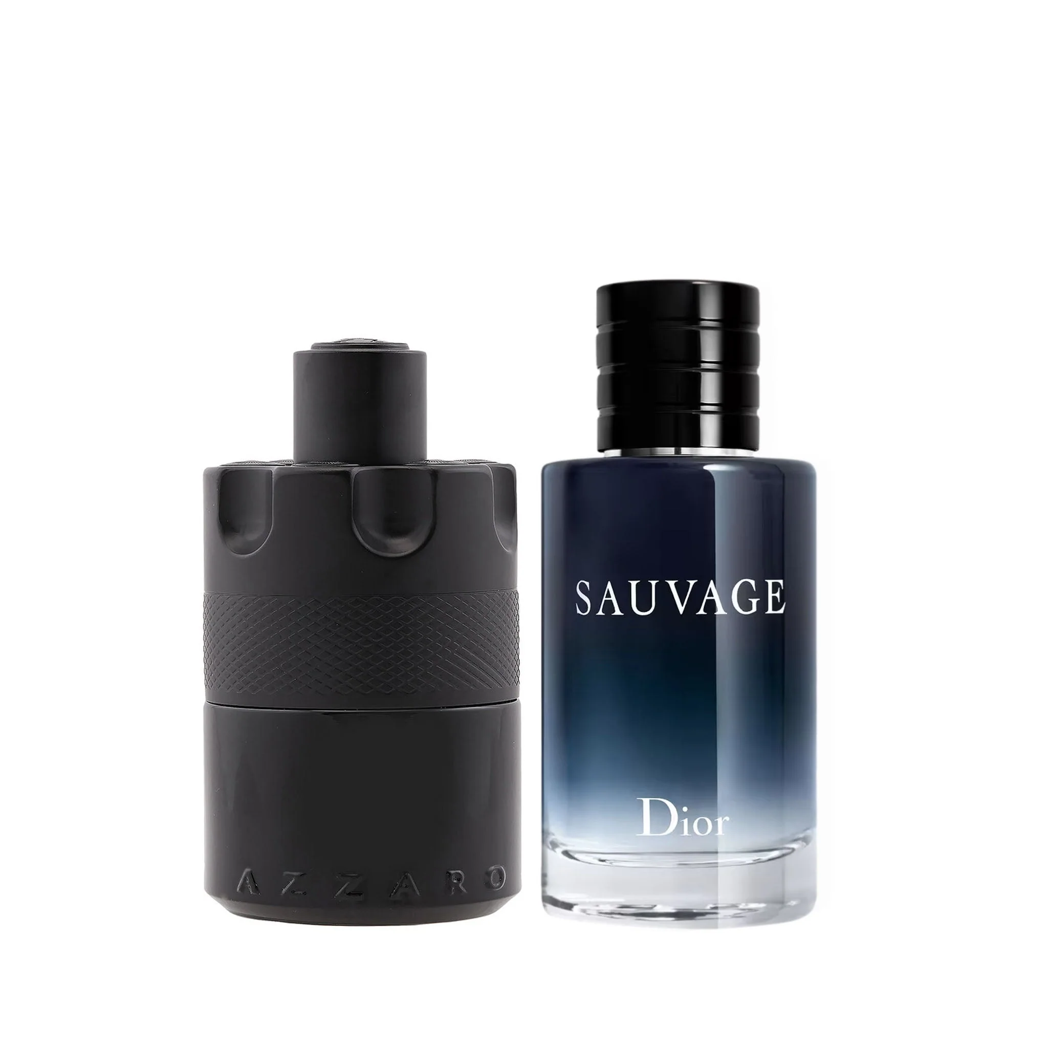 The Most Wanted Intense by Azzaro and Sauvage by Dior